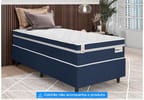 Base Cama Box Solteiro Plumatex 37x88x188cm Prime Maxx