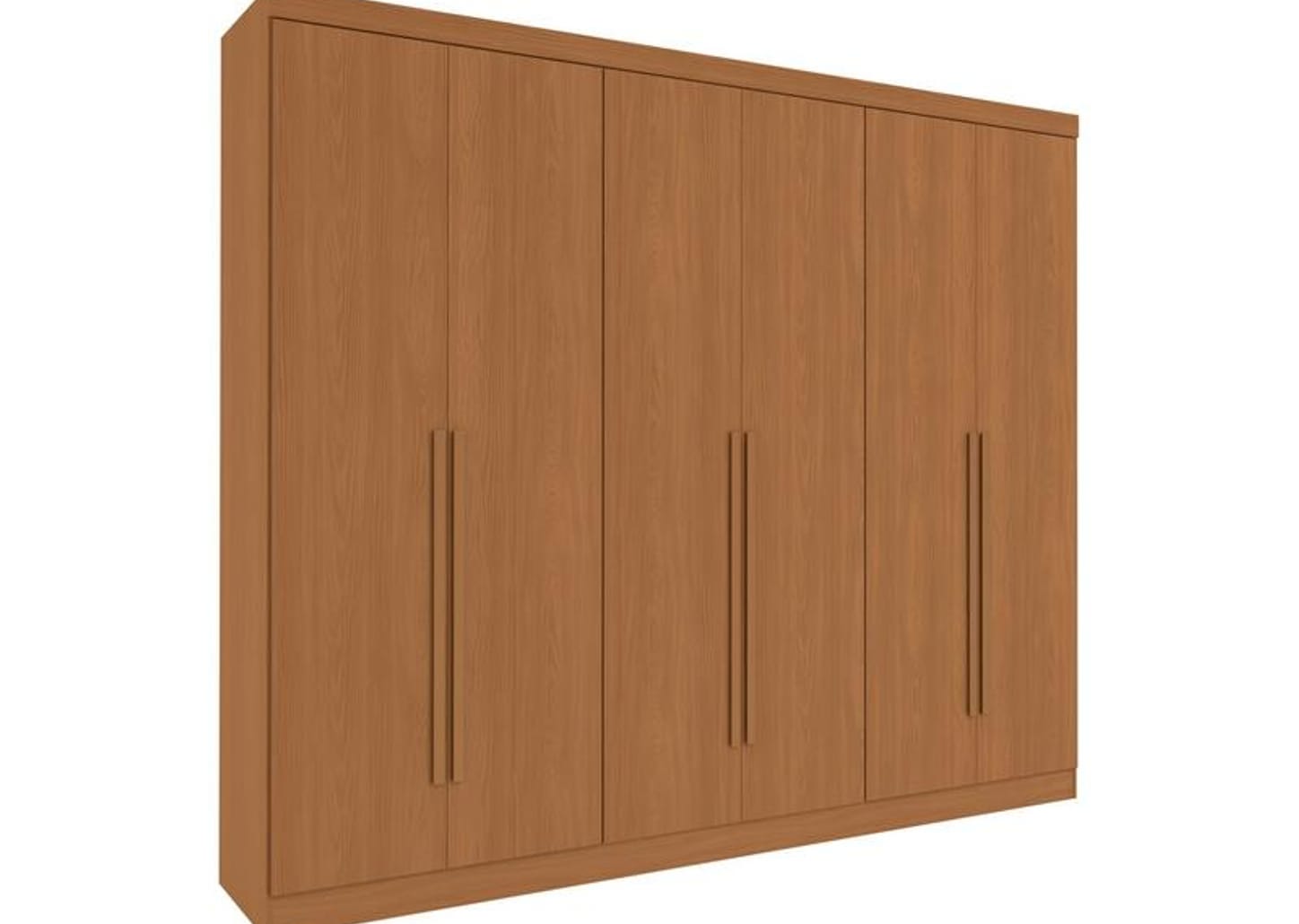 Guarda-roupa Casal 4 Gavetas 6 Portas Kappesberg Roma