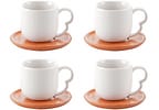 Jogo de Xícaras de Café 90ml Hauskraft Oásis 4 Peças