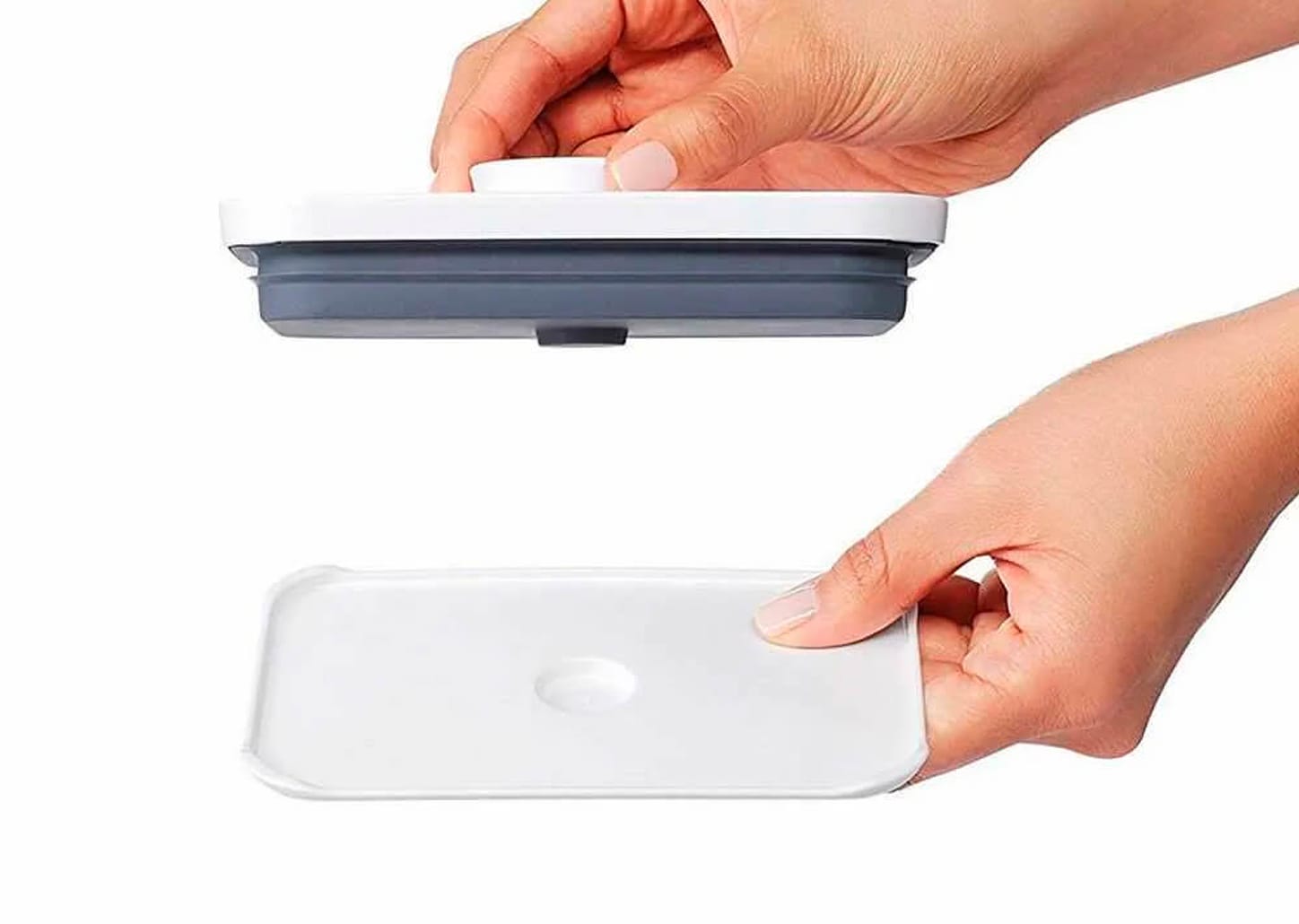 Pote De Acrílico Hermético Pop Oxo Quadrado 4,2l