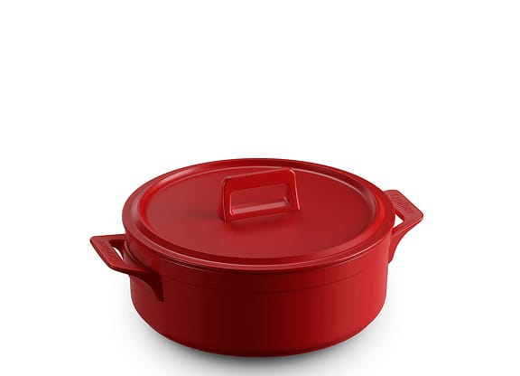 Caçarola Baixa De Cerâmica Ceraflame Clear Pomodoro 28cm