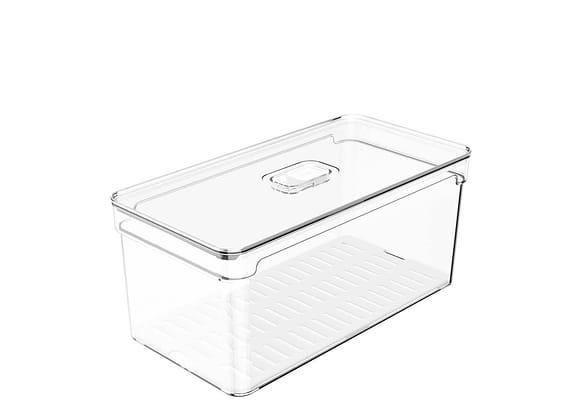 Pote De Acrílico Ou Clear Fresh Natural 30x15x13cm 5l