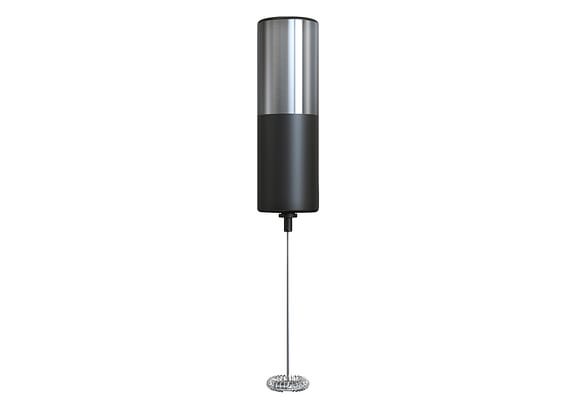 Mixer Manual A Pilha De Aço Inox Preto 25cm