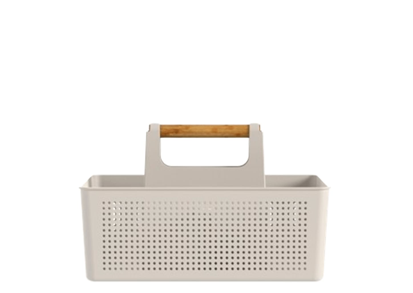 Organizador Multiuso Ou Flow Bege 34x22x21cm