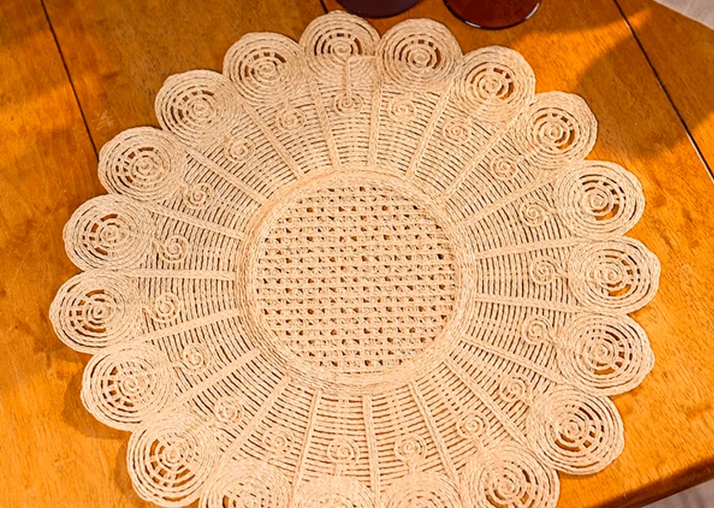 Jogo Americano De Fibra Sintética Brazil Nature Iona 40cm