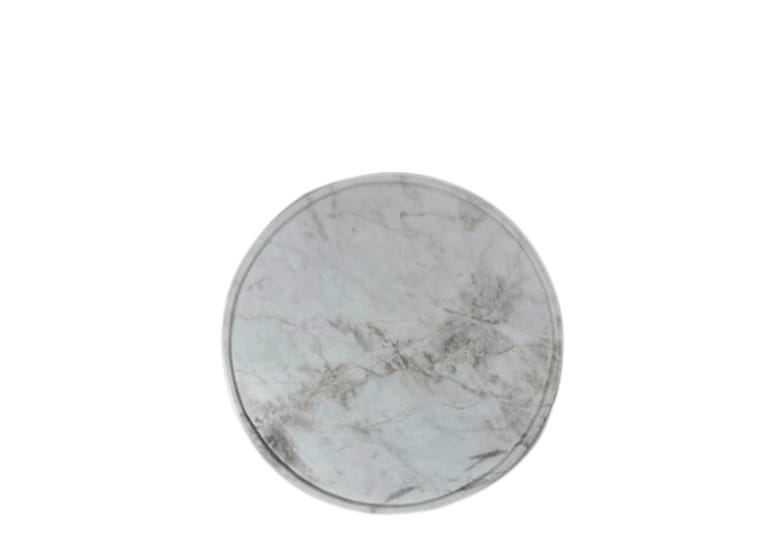 Tábua De Mármore Branca 35cm