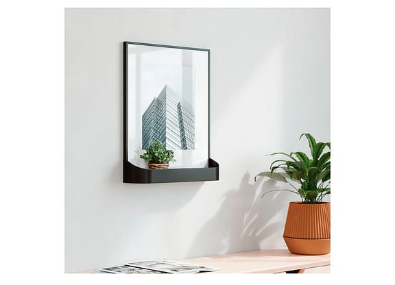 Porta Retrato Umbra Matinee Preto 20x25cm