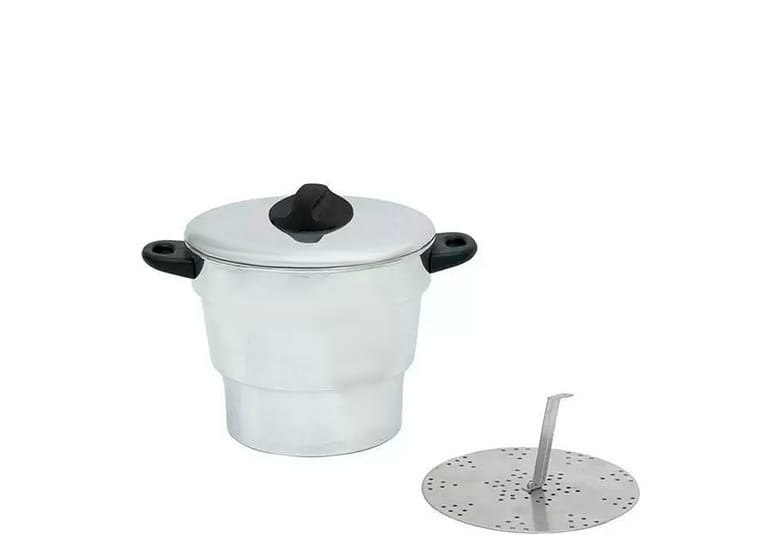 Cuscuzeira De Alumínio 21cm