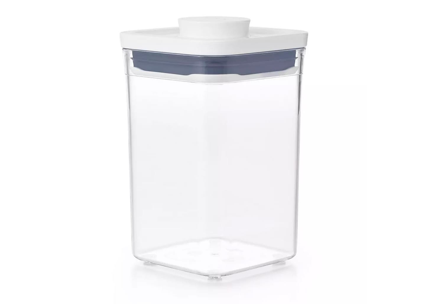Pote Hermético De Acrílico Pop Oxo Quadrado 1l