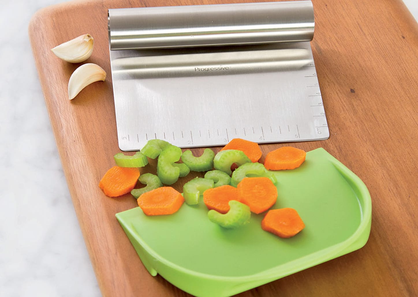 Espátula Raspadora De Aço Inox Progressive 2pçs