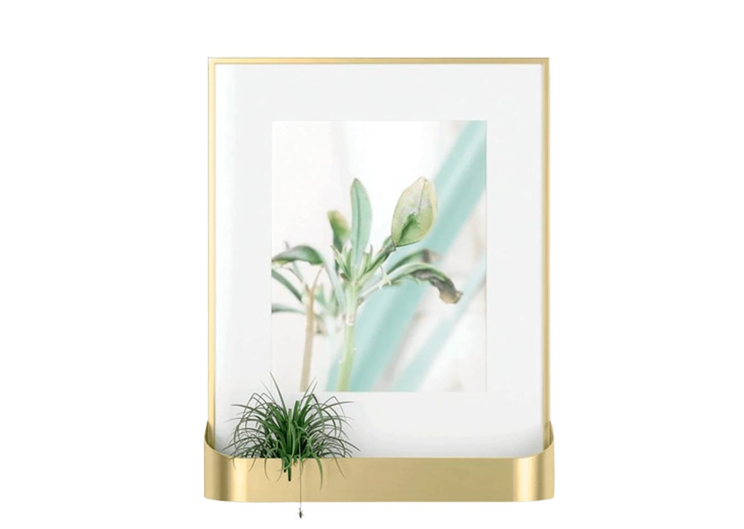 Porta Retrato Umbra Matinee Dourado 20x25cm