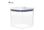 Pote Hermético De Acrílico Pop Oxo 2,6l 4pçs