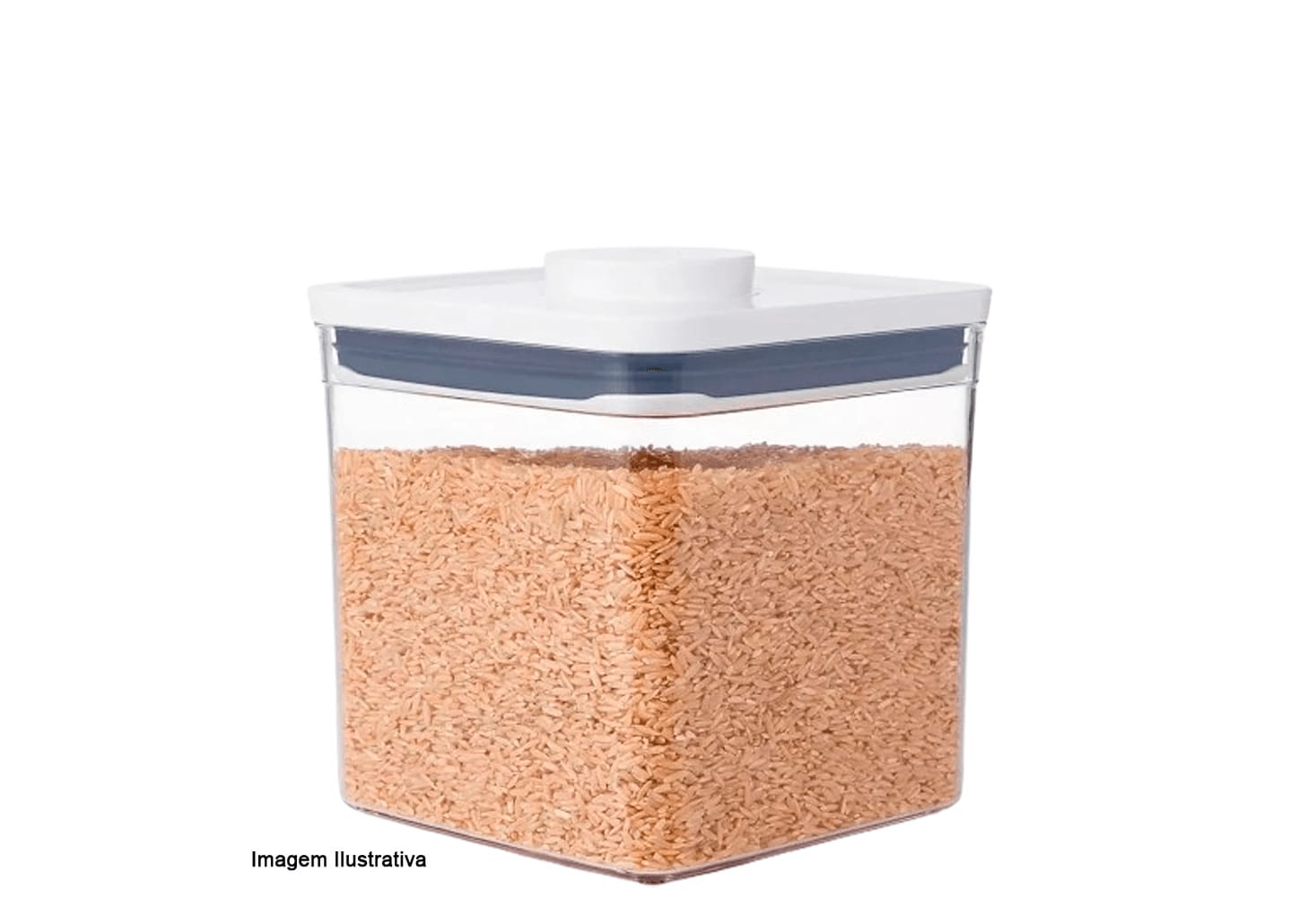 Pote Hermético De Acrílico Pop Oxo 2,6l 4pçs