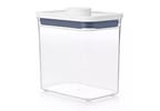 Pote Hermético De Acrílico Pop Oxo Retangular 1,6l