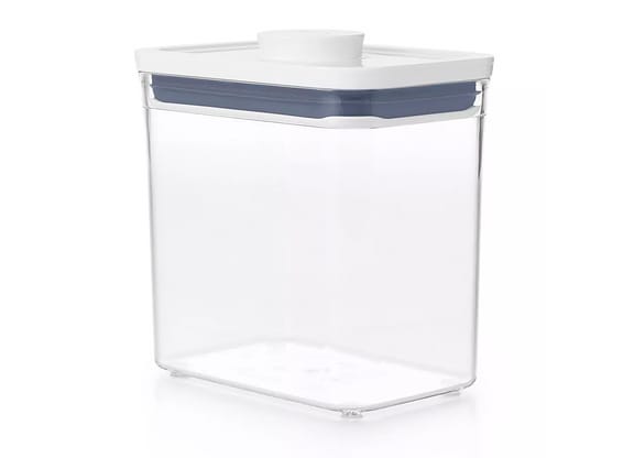 Pote Hermético De Acrílico Pop Oxo Retangular 1,6l