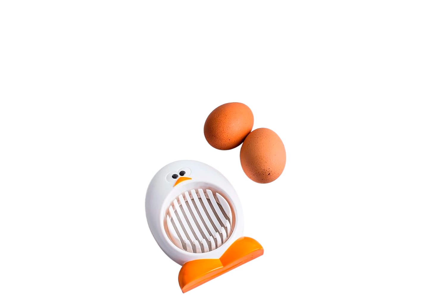 Fatiador De Ovos Joie Branco E Laranja 12cm