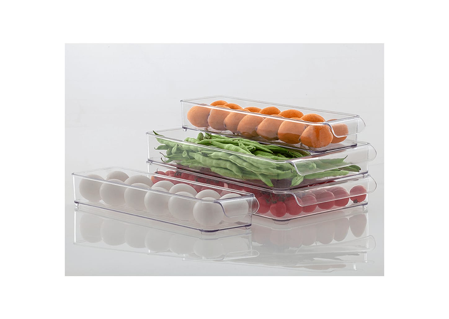 Organizador Gaveta De Acrílico 37,5x21x5cm