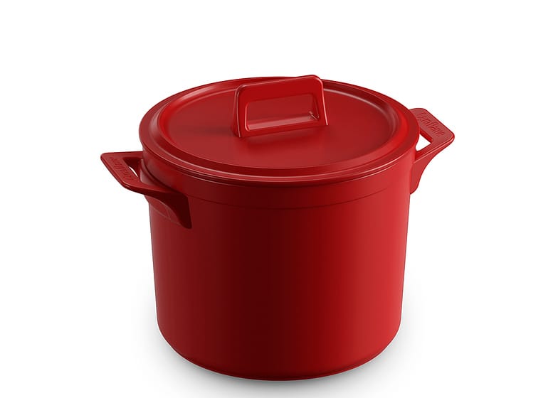 Caçarola Alta De Cerâmica Ceraflame Clear Pomodoro 24cm