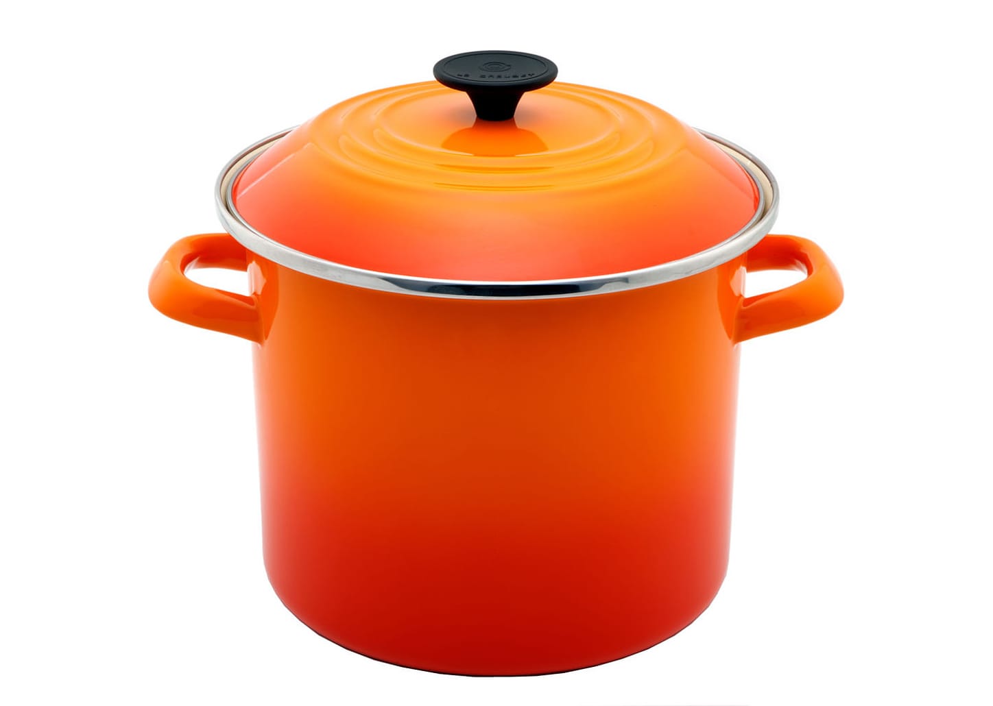 Caldeirão Esmaltado Le Creuset Stock Pot Laranja 26cm