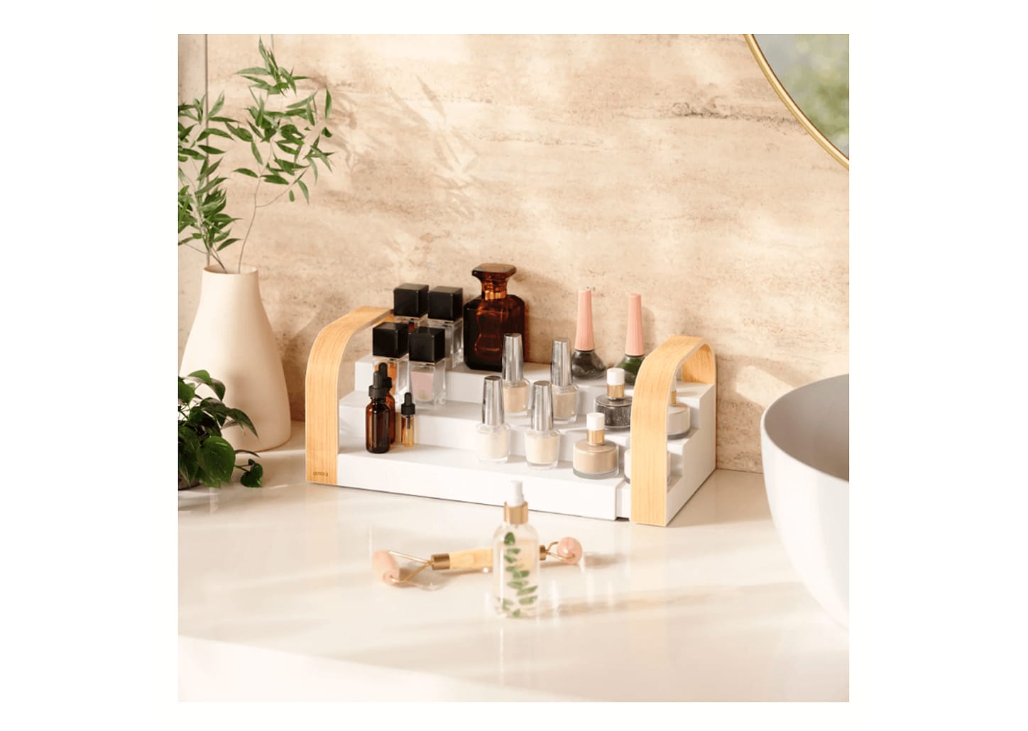 Organizador Umbra Bellwood 3 Níveis Branco 28x17x13cm