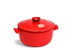 Caçarola De Cerâmica Emile Henry Vermelha 26cm