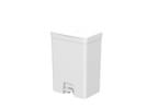 Lixeira Com Pedal Ou Trium Branca 30l