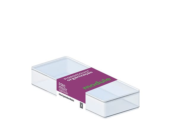 Caixa Organizadora De Acrílico Com Tampa 27x20x6cm