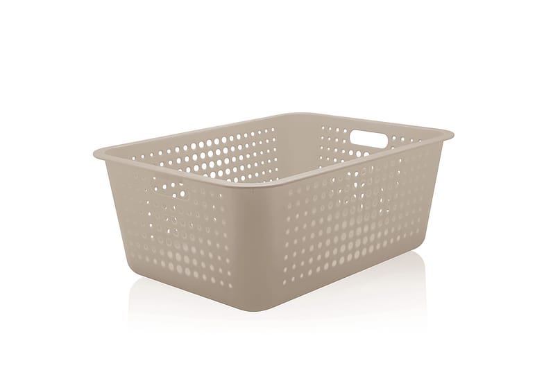 Cesta Organizadora Ou Bege 56x41x22cm