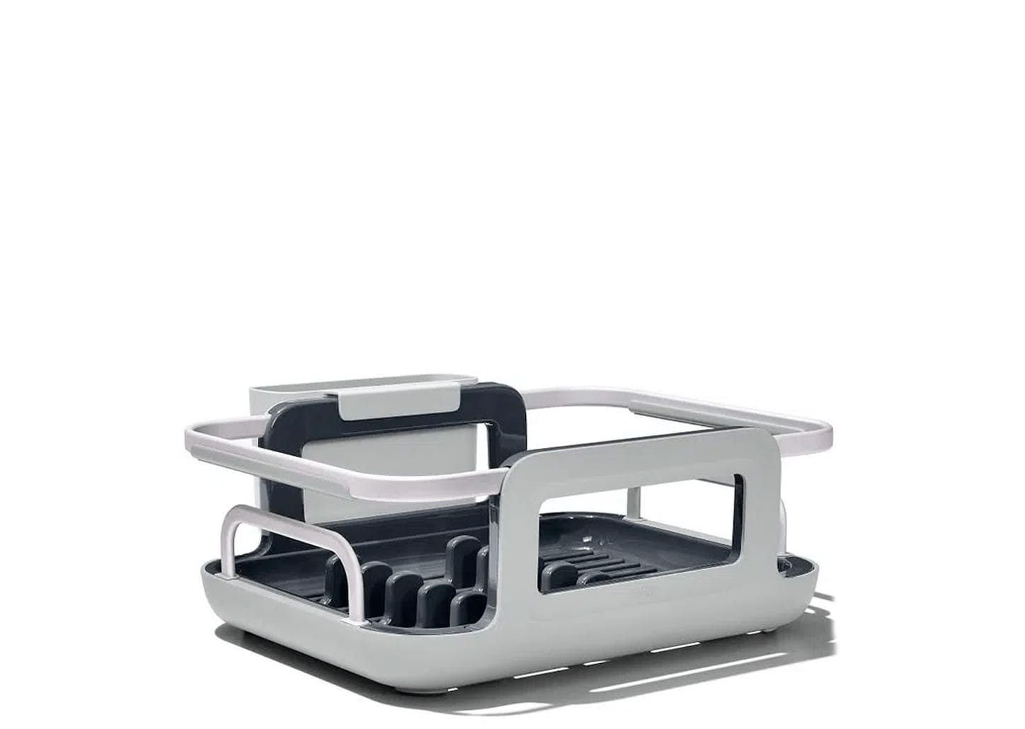 Escorredor De Louça Extensível Oxo Cinza 15x38x29,5cm