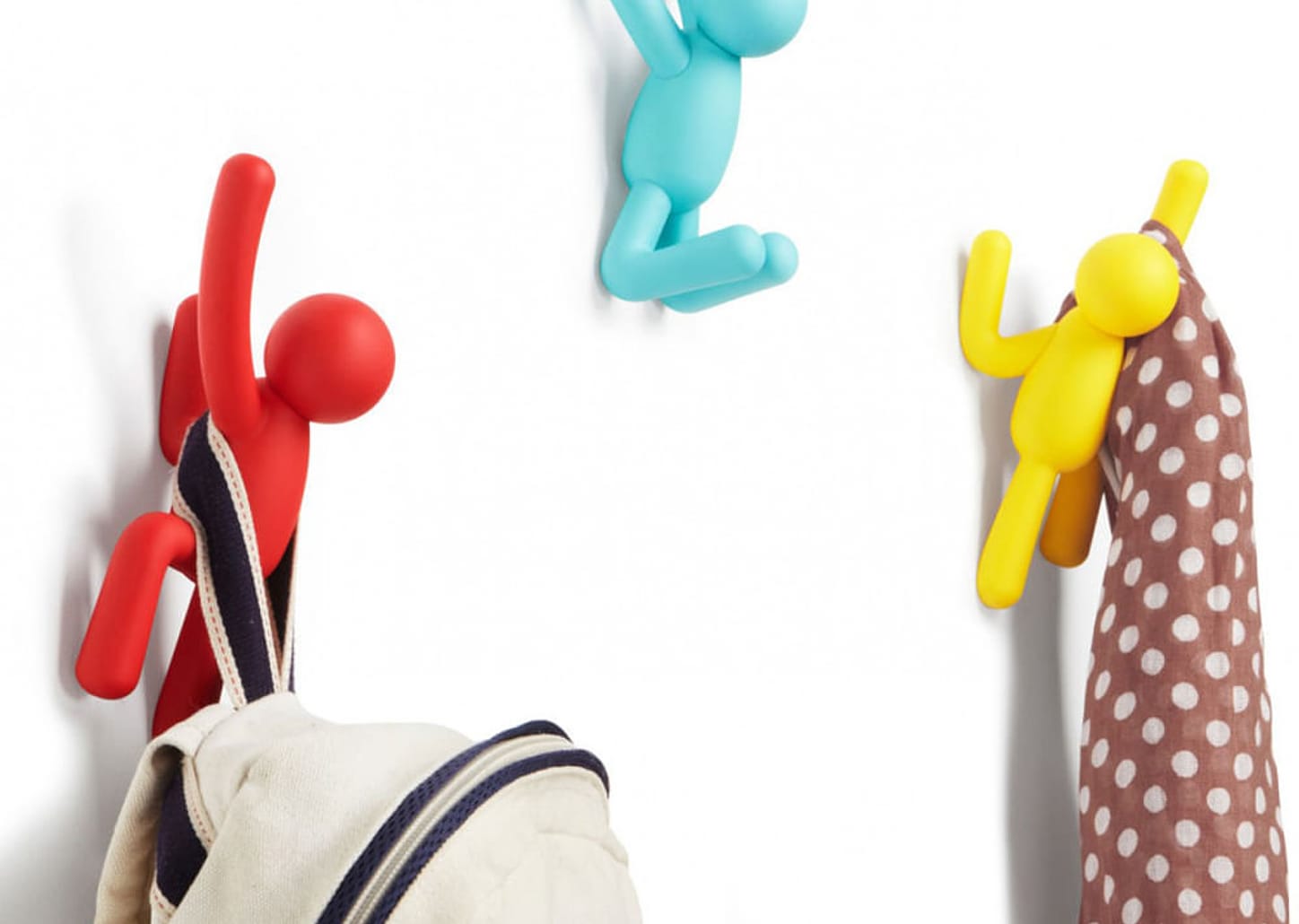 Cabideiro De Parede Buddy Umbra Color 3pçs