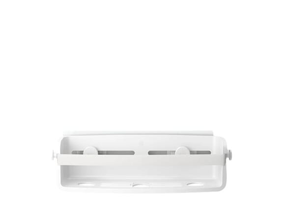 Porta Shampoo Umbra Flexível Branco 33x12x9cm