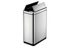 Lixeira De Aço Inox Com Sensor Ecofly 30l