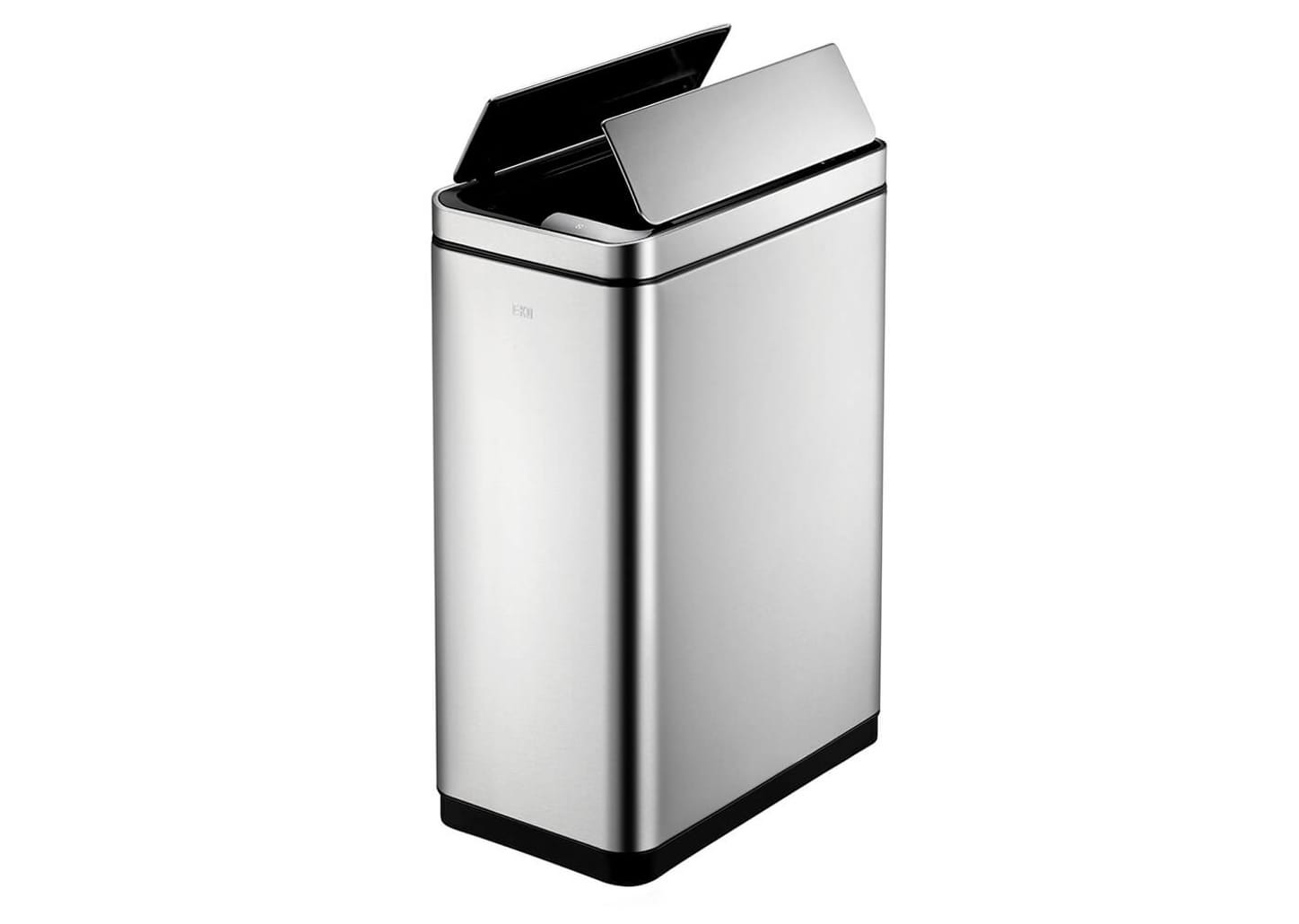 Lixeira De Aço Inox Com Sensor Ecofly 30l