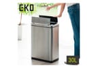 Lixeira De Aço Inox Com Sensor Ecofly 30l