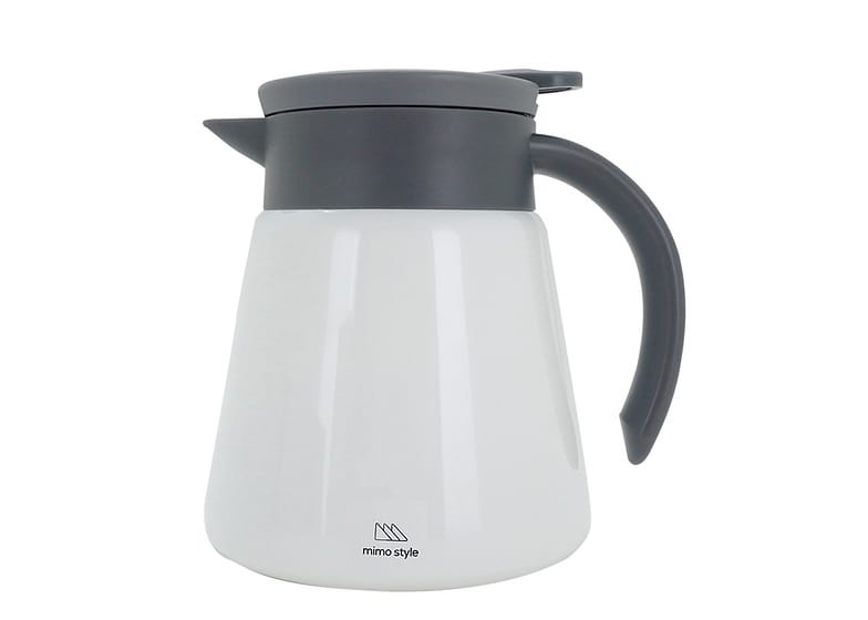 Garrafa Térmica De Aço Inox Daily Branca 600ml