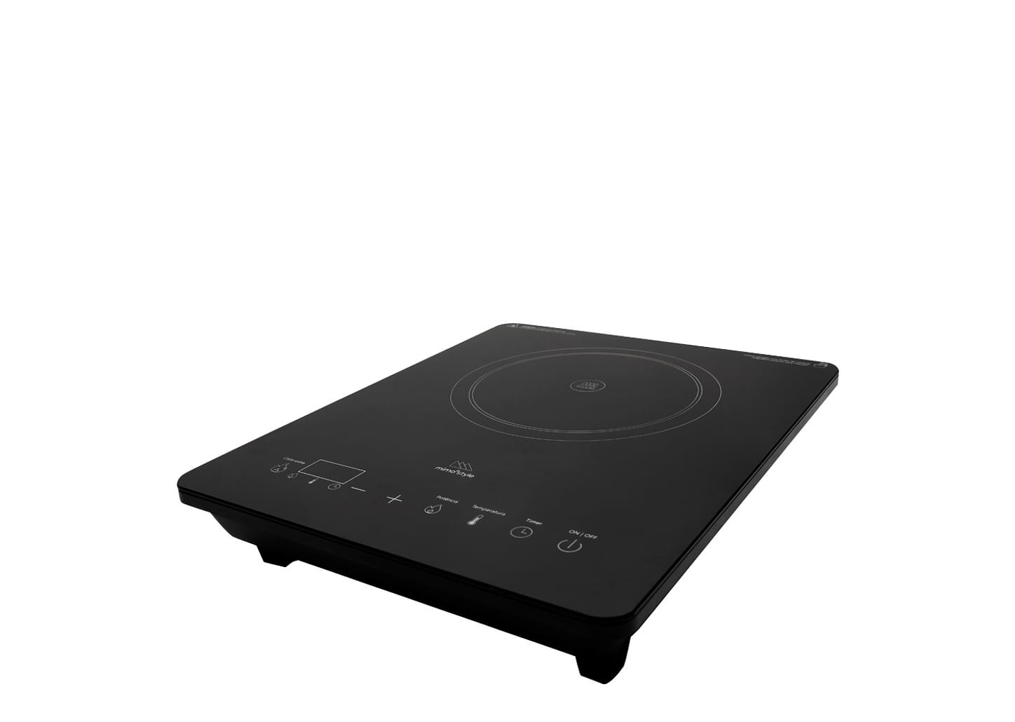 Cooktop De Indução Portátil Preto 35x28x6cm 127v 1300w
