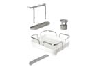 Escorredor De Louça Umbra Holster Branco 42x35x16cm