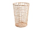 Cesto De Roupa De Palha Natural 60cm