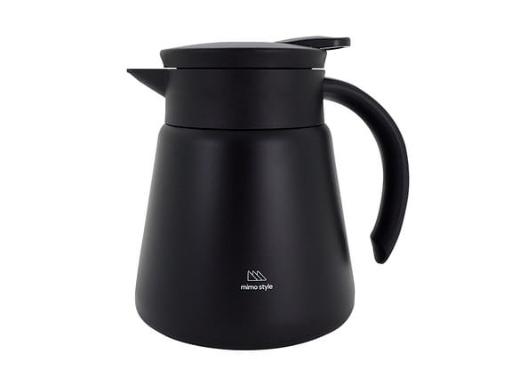 Garrafa Térmica De Aço Inox Daily Preta 600ml