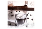 Copo Para Café De Vidro Borossilicato Parede Dupla Bugatti 80ml 2pçs