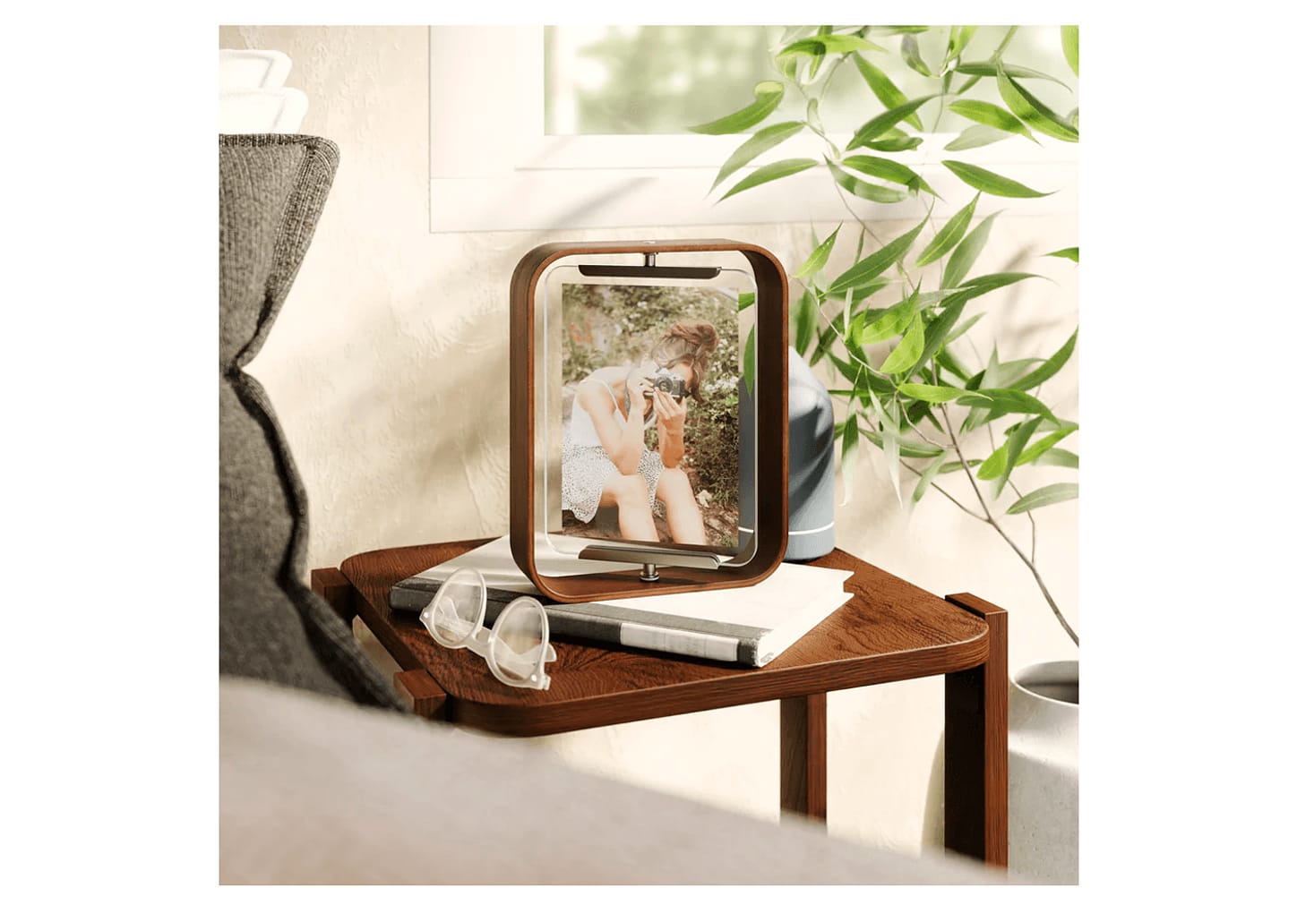 Porta Retrato Umbra Bellwood Marrom 13x18cm