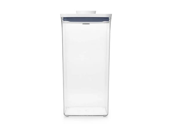 Pote De Acrílico Hermético Pop Oxo Quadrado 5,7l