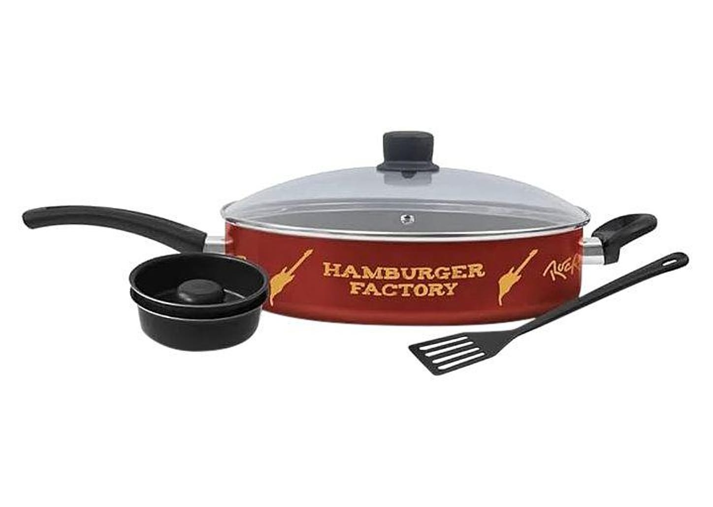 Frigideira Antiaderente Rochedo de Alumínio Rock In Rio Preta 28cm