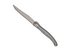 Cepo De Facas De Aço Inox Laguiole Cinza 23cm 6pçs