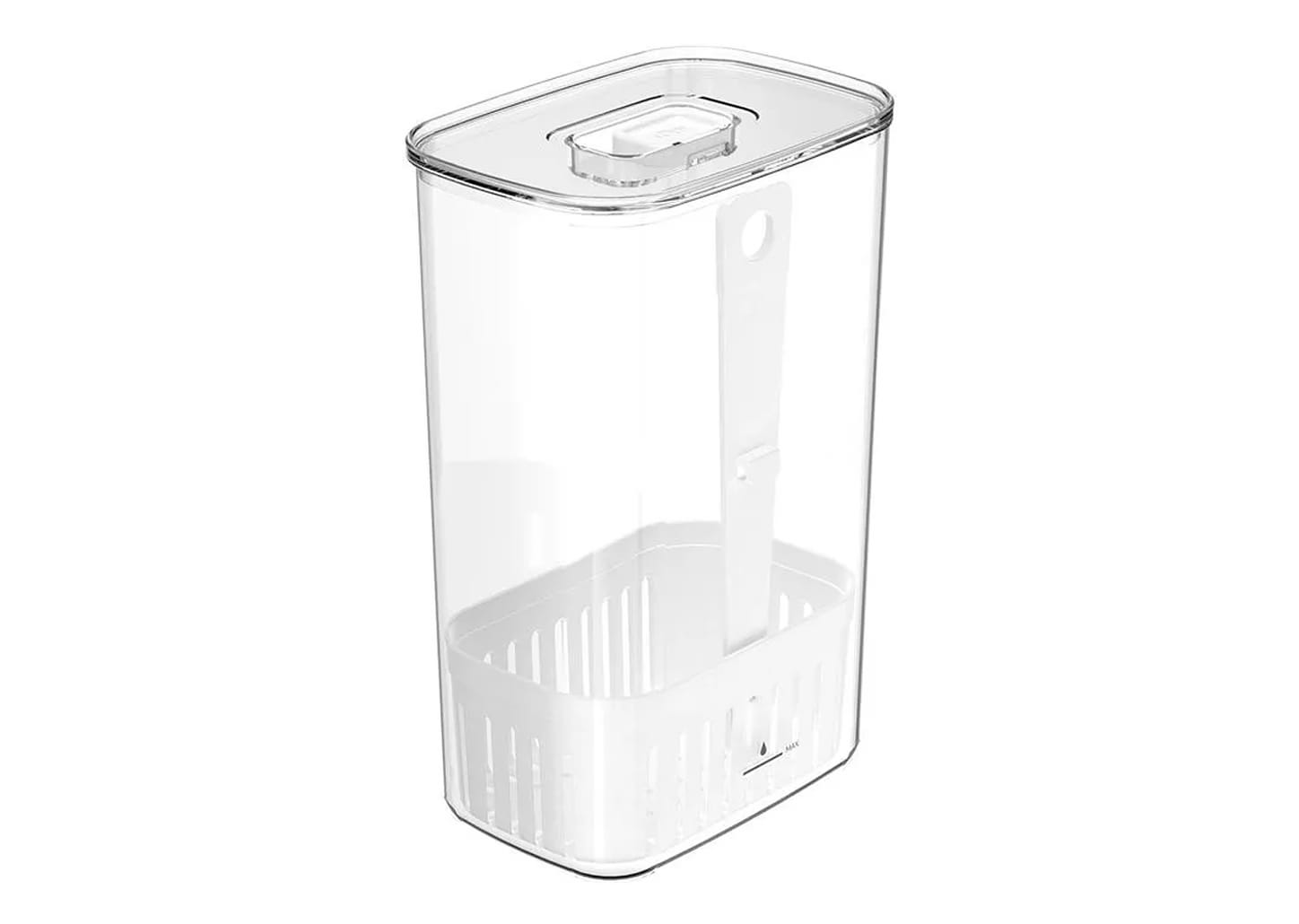 Organizador De Temperos Ou Clear Fresh 14x10x22cm 2,3l