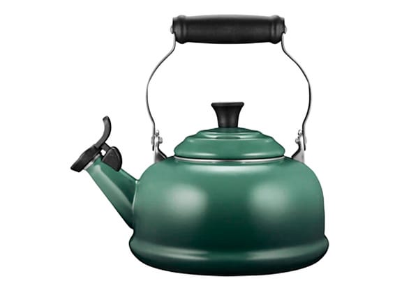 Chaleira Com Apito De Aço Esmaltado Le Creuset Artichaut 1,6l