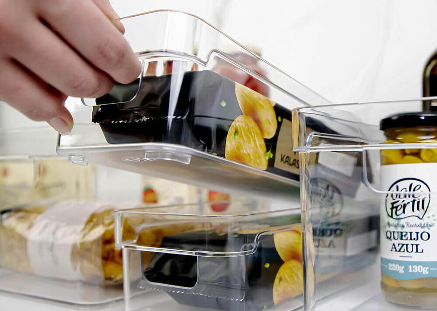 Organizador Ou Clear 30x20x13cm