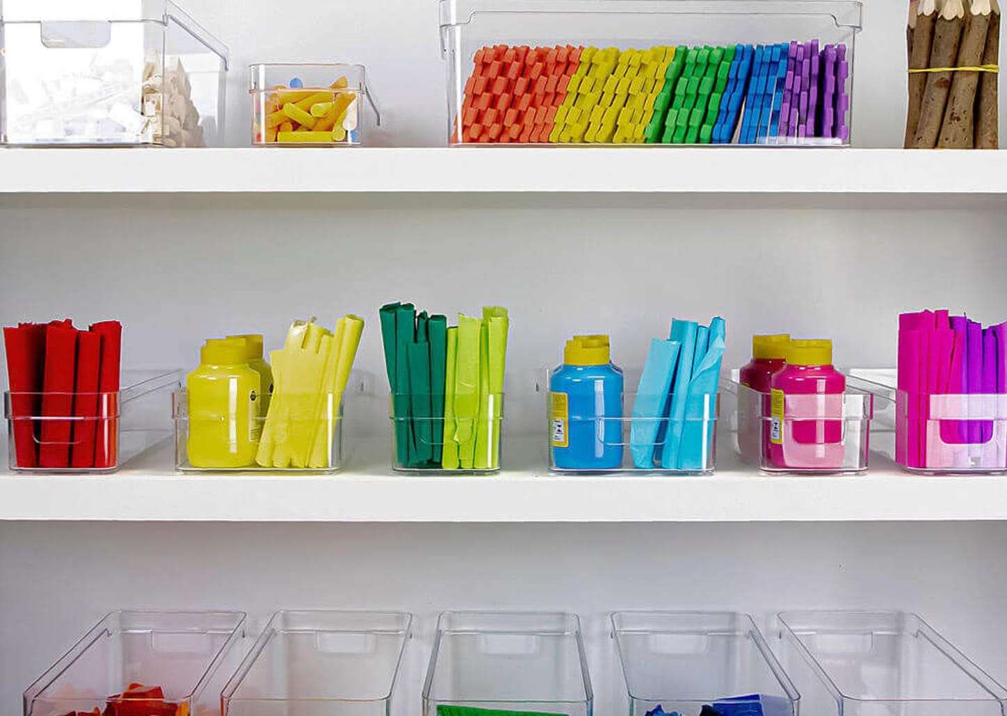 Organizador Ou Clear 30x20x13cm