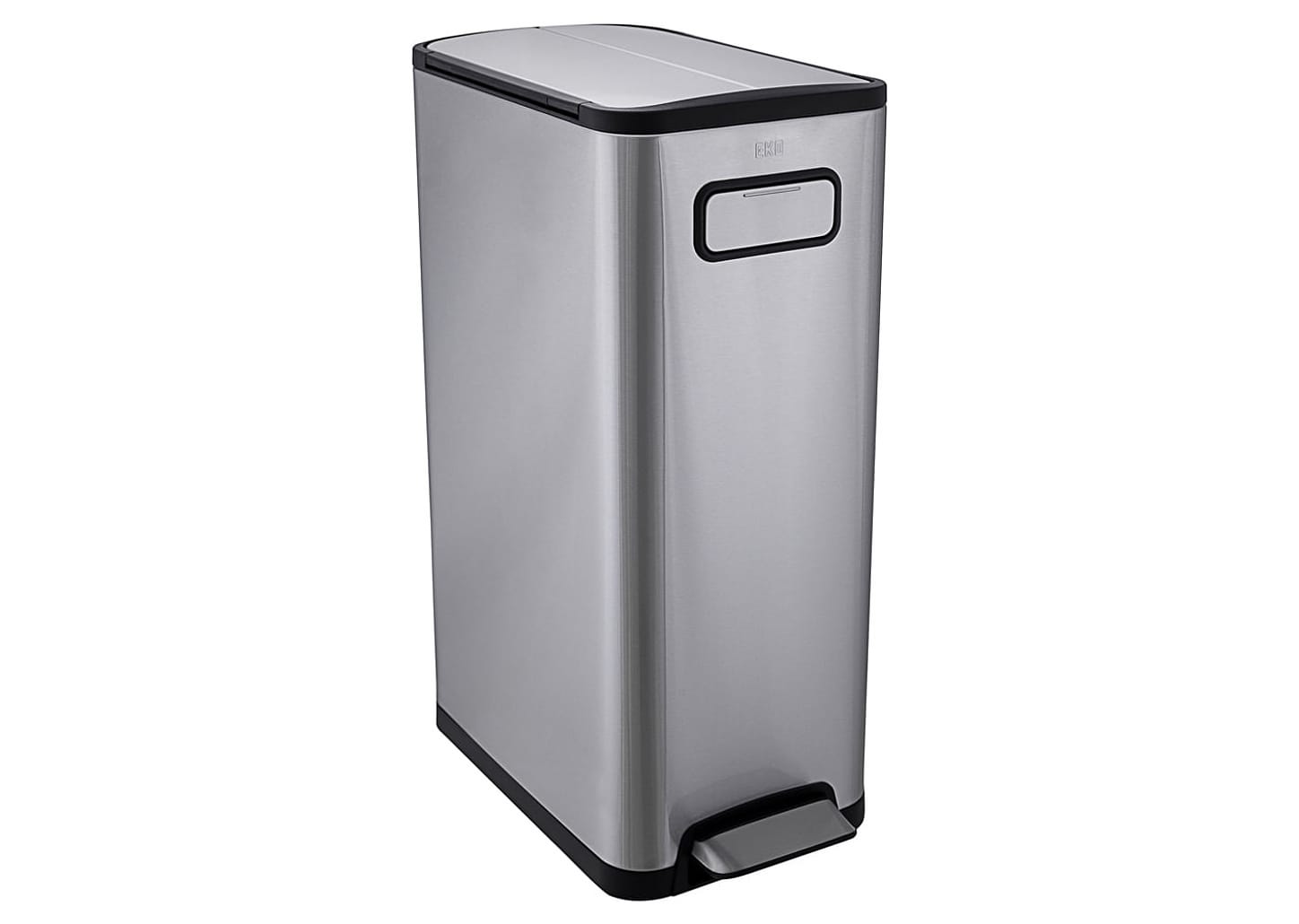 Lixeira De Aço Inox Ecofly 45l