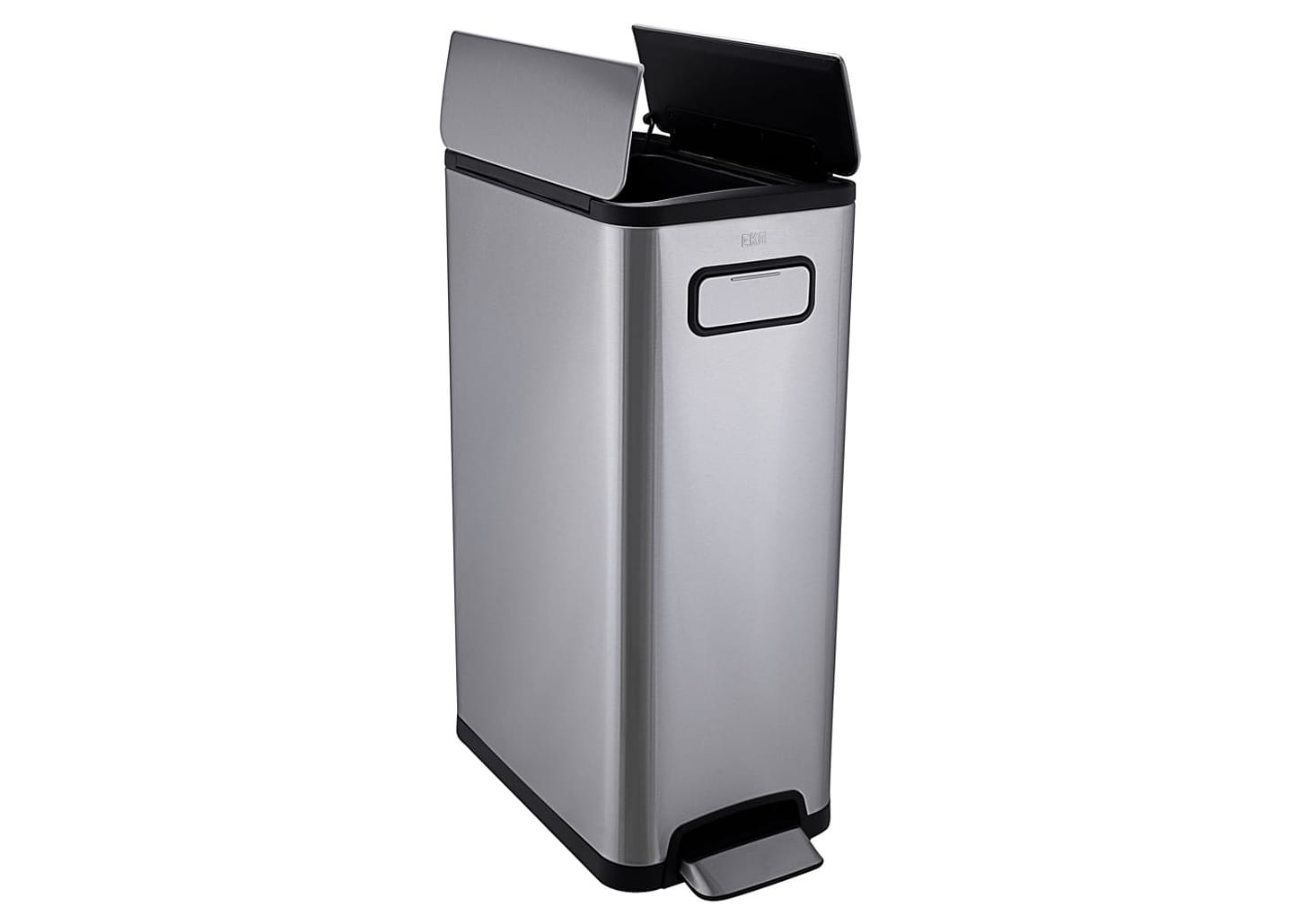 Lixeira De Aço Inox Ecofly 45l